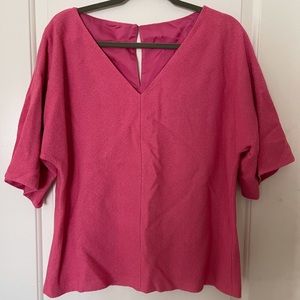 St John Tropic Pink Top